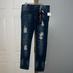 Red Rivet Classic Denim Jeans